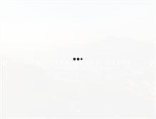 Tablet Screenshot of meridianagrandhotel.it